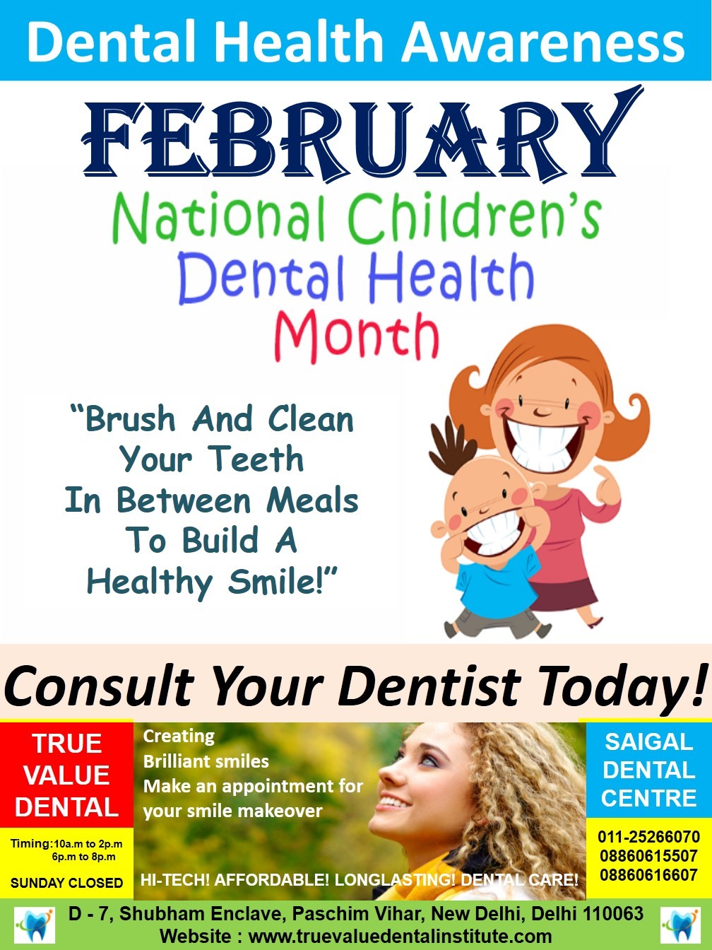 Dental Health Awareness - True Value Dental